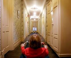 The camera shots in The Shining are absolutely chilling. This is my  favourite. : stephenking